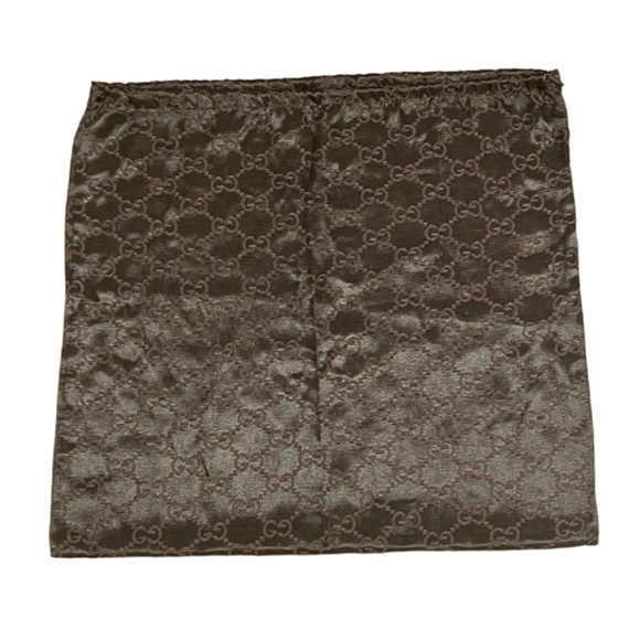 COPY - COPY - COPY - GUCCI Large Silky Monogram Drawstring Dust Bag - Picture 1 of 4